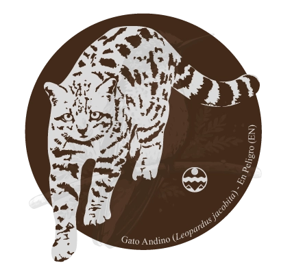 Diseño de Gato andino — Leopardus jacobita