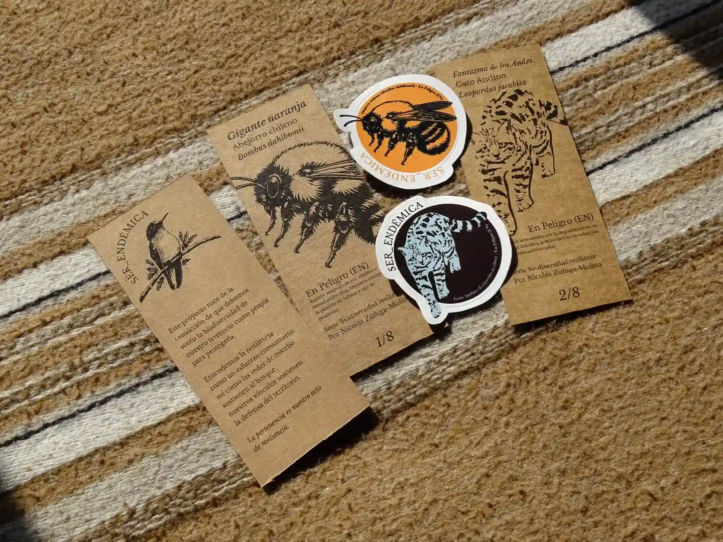 Kit Guardián — marcapáginas y sticker