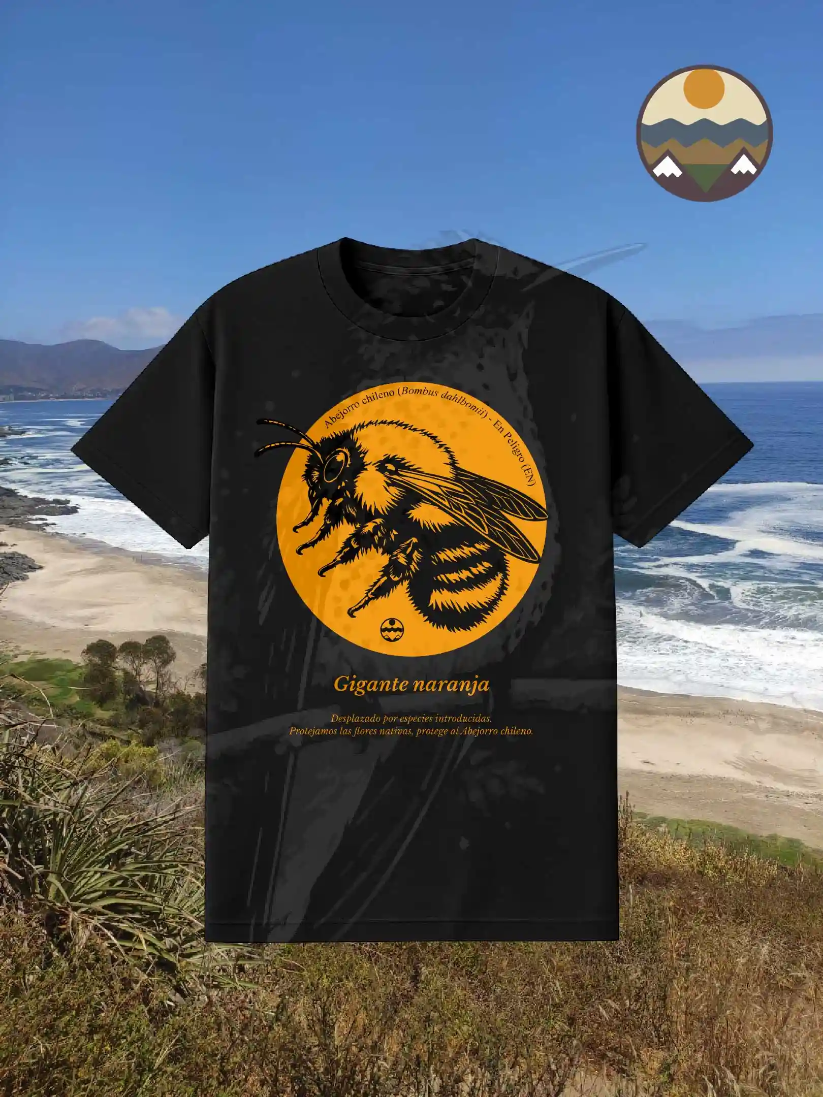 Polera del Abejorro chileno — Bombus dahlbomii