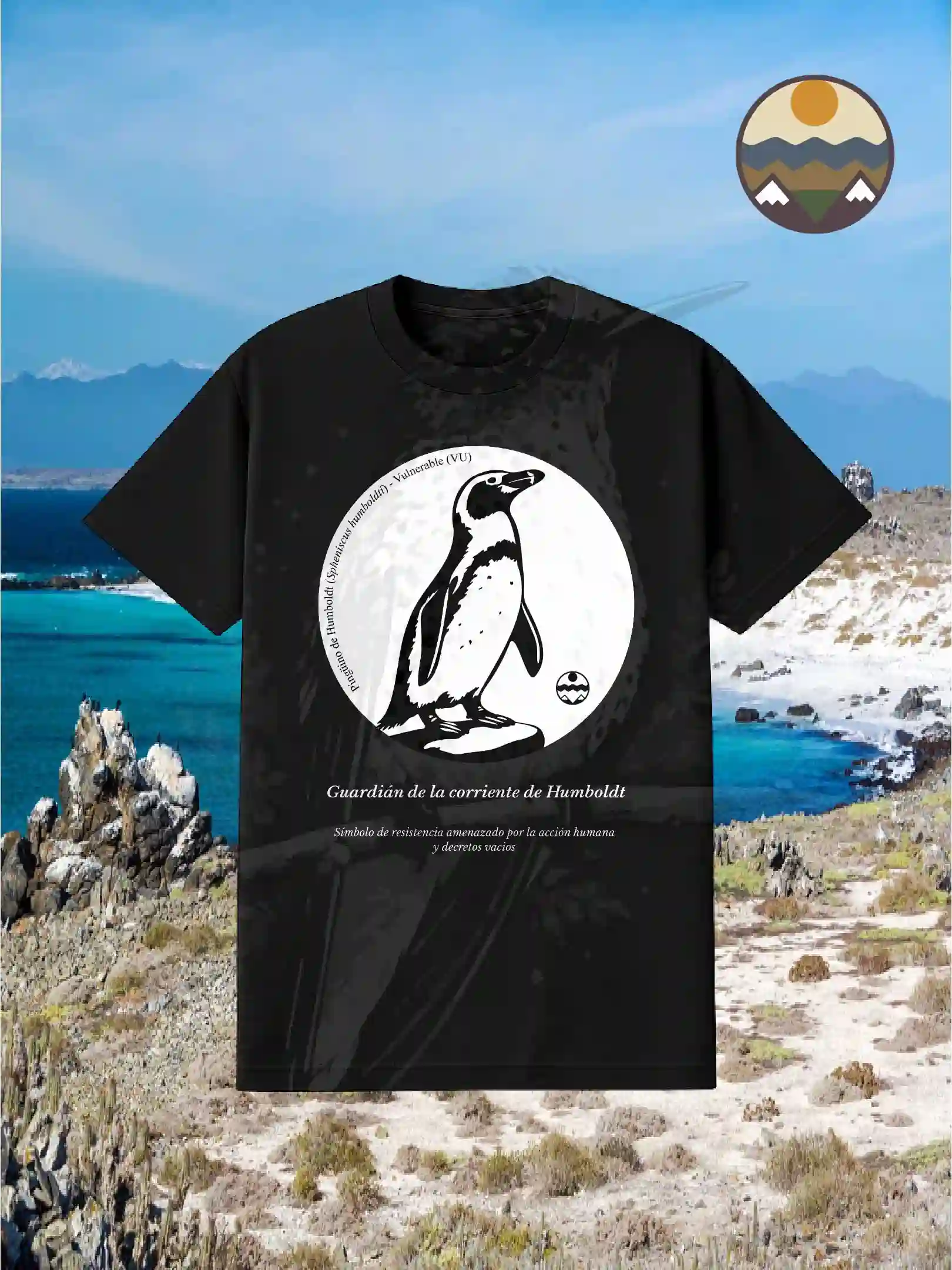 Polera del Pinguino de Humboldt - Spheniscus humboldti