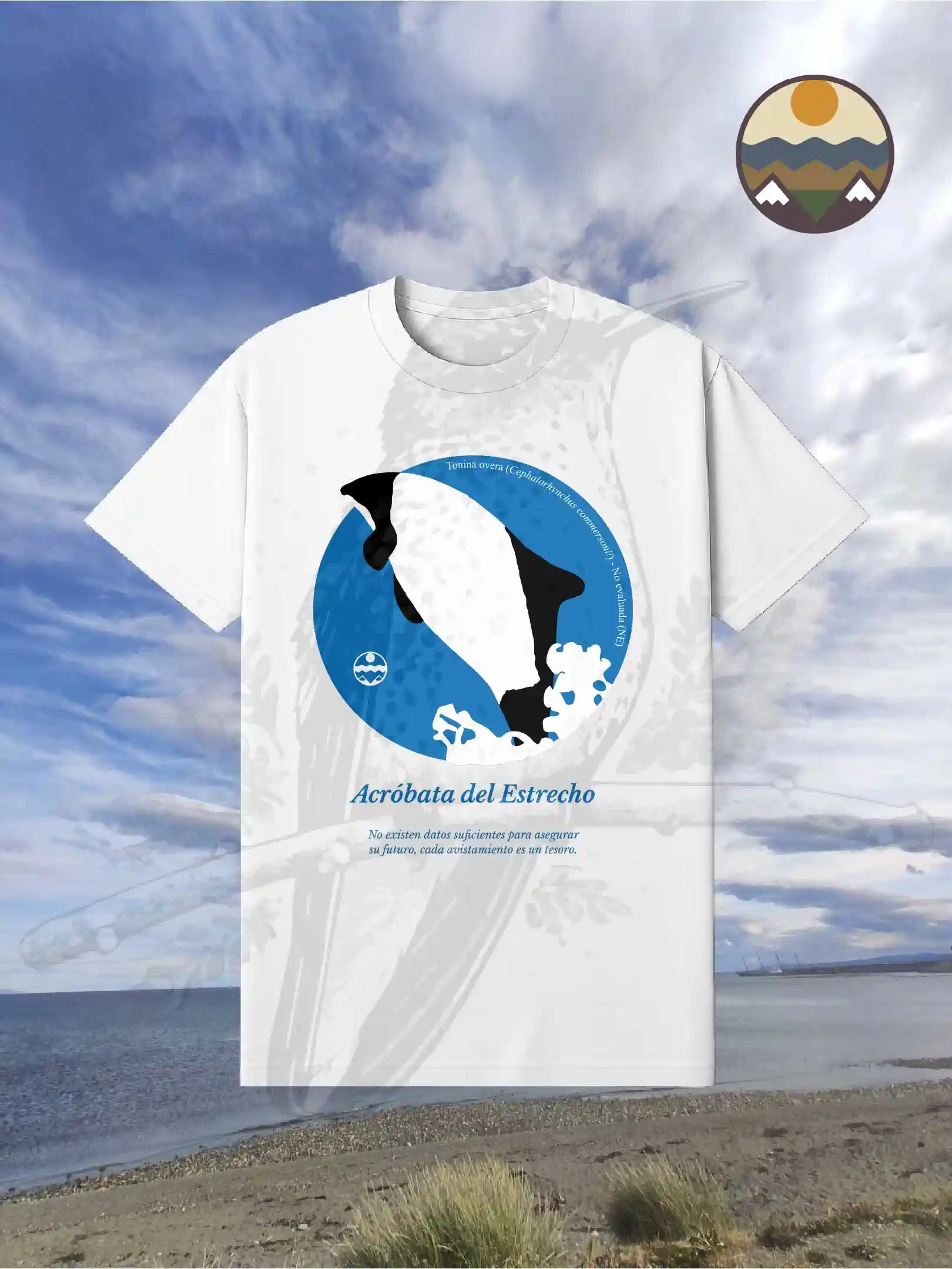 Polera de la Tonina overa - Cephalorhynchus commersonii